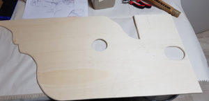 Pappelholz Grundplatte